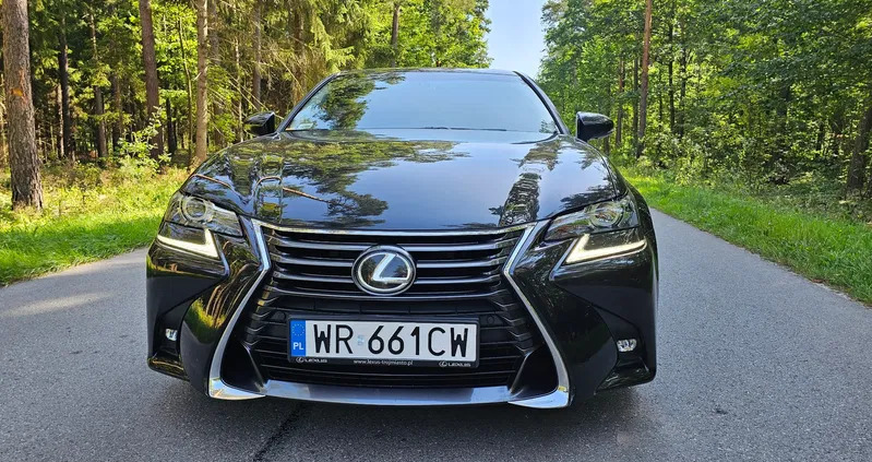 samochody osobowe Lexus GS cena 109900 przebieg: 90500, rok produkcji 2017 z Kozienice